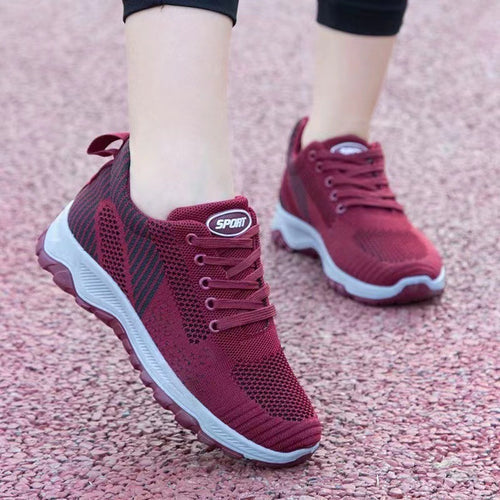 Breathable Knit Sneakers for Men & Women