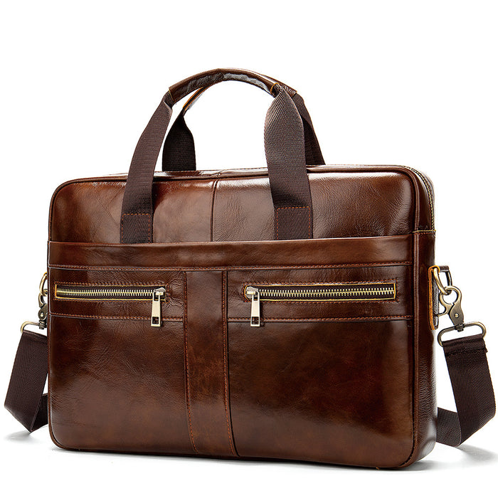 The Prestige Leather Briefcase