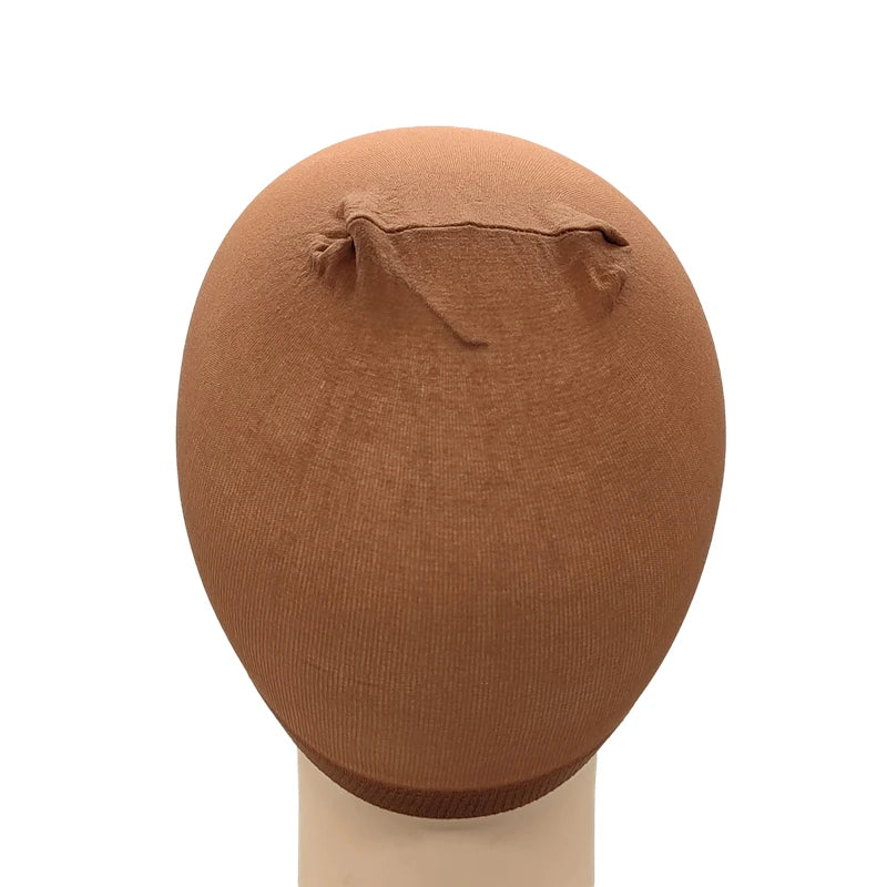 Ultra-Thin Breathable Nylon Wig Caps with Wide Elastic Band
